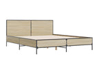 Zensova oak bed frame without mattress, 120x190 cm, FSEJ87053