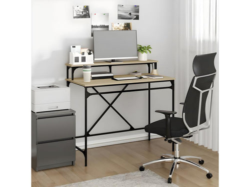 Zensova oak desk 100x50x90 cm Zensova engineering and iron DFCB99382