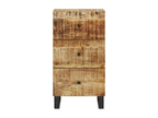 Buffet with 3 drawers, 40x33.5x75 cm, solid mango wood, IULB96125