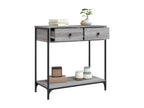 Zensova console table gray 75x34.5x75 Zensovaengineering MEBZ91364