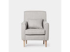 Reading armchair in Zensova gray Zensova 75x99 cm-Zensova PGVW48837
