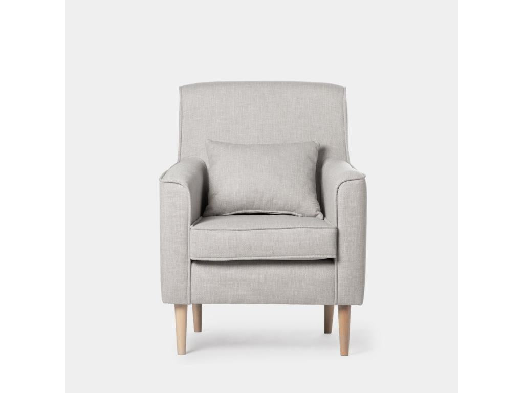 Reading armchair in Zensova gray Zensova 75x99 cm-Zensova PGVW48837