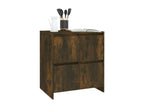 Smoked Oak Sideboard 70x41x75 cm Engineered Wood DYBG93288