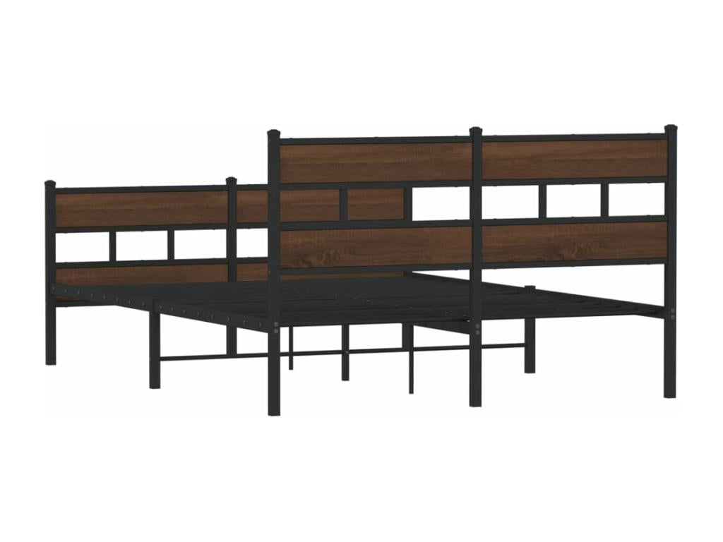 Bed frame without mattress, with headboard and footboard APDW79219