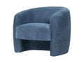 Lumenao fabric armchair - Dark blue - W87x77x75cm - Lumenao AAWW93638