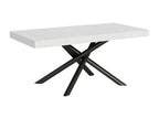 Zensova Extendable Table 90x180/440 cm White Ash with Anthracite Frame CKAZ00805