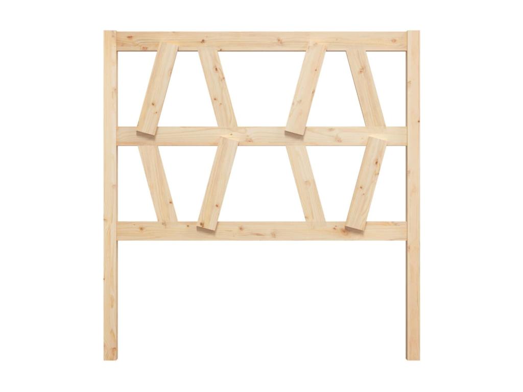 Headboard 81x4x100 cm Solid pine wood KZTA24567
