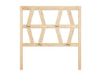 Headboard 81x4x100 cm Solid pine wood KZTA24567