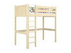 Wooden loft bed N06 Light Pine 120x200 UPUF31370