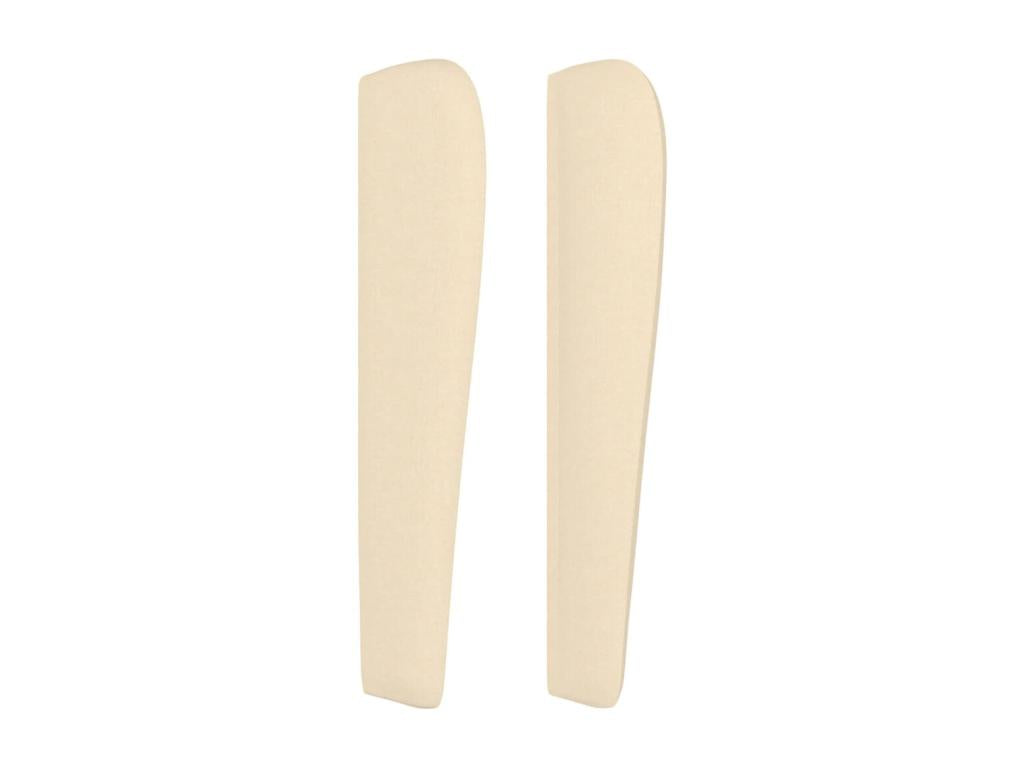 Headboard with wings, Cream, 163x23x118/128 cm, Zensova IMEV50712