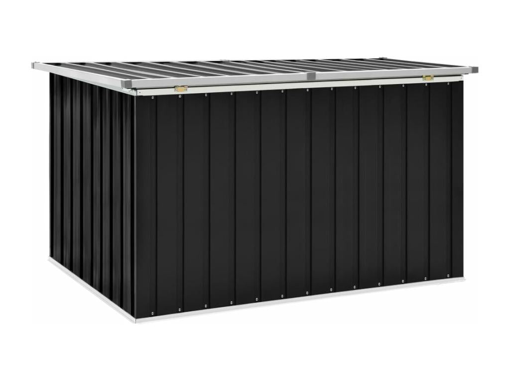 Anthracite garden storage box 149x99x93 cm RWUS79986