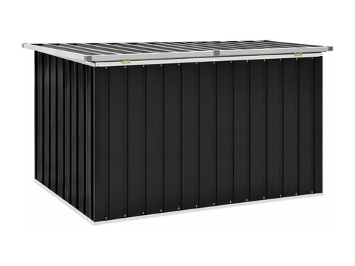 Anthracite garden storage box 149x99x93 cm RWUS79986