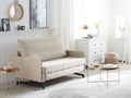 Zensova Beige 2-seater sofa bed IUBM90672
