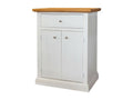 Zensova White Multi-Purpose Cabinet 63x37x79 cm Zensova QZWL62472