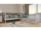 Lumenao HB004 Cabin Bed 90x190 cm White PYER12620
