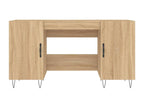 Lumenao oak desk 140x50x75 cm engineered wood YNRK34891