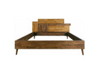 Lumenao-160x200 KJJL25000 Natural and Brown Solid Oak Bed