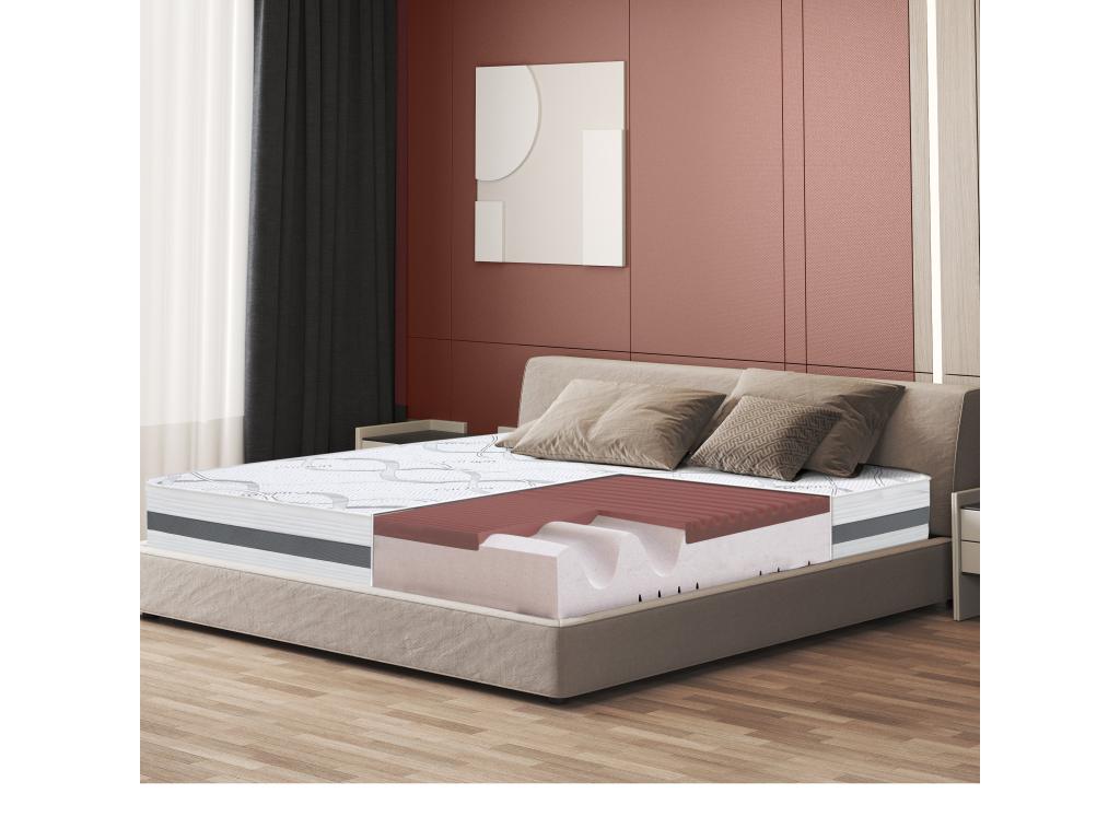 Single Mattress 115x190 with Memory Foam - Premium Quality - Height 27 cm - Made in Italy ZMXU60642