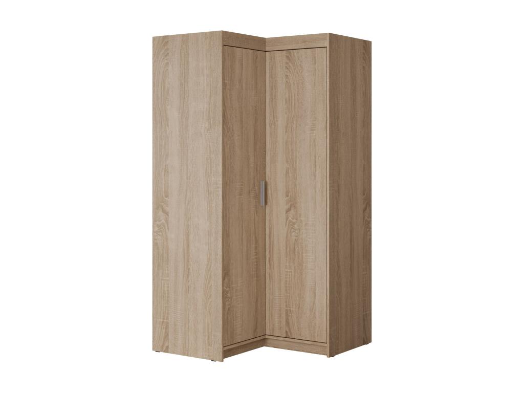 Lumenao 116 Corner Wardrobe, Lumenao Oak, 191x98x98cm, CHTV16154