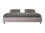 Bed with Zensova upholstered 180x210 microfiber Zensova FWEJ63076