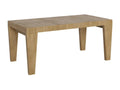 Zensova extendable table for 6 to 12 people, natural oak, L 180 to 284cm IXUI91554