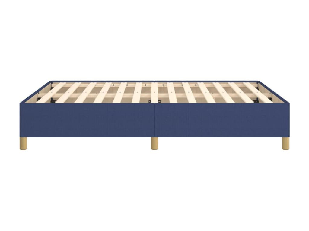 Bed frame without mattress blue 140x190 cm Zensova VJCG00887