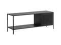 Zensova - 1-Door Metal TV Stand, 120cm Wide, Colour - Zensova YSRD48374