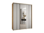 Zensova 7 Sliding Door Wardrobe 235.2/200/45 3 Doors Zensova/ White/ Silver UFOW17801