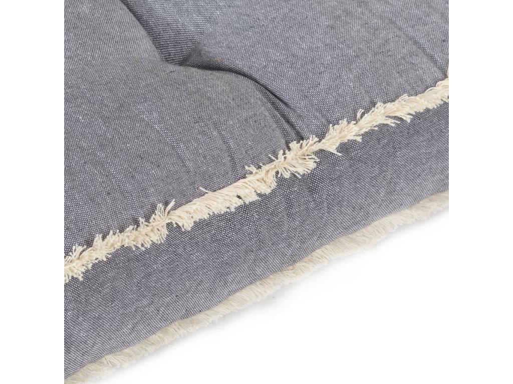 Blue pallet sofa cushion 120x80x10 cm UFYK59972