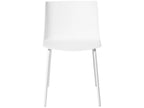 Zensova Modern Chair in Polypropylene and Metal - White Color GZMX28732