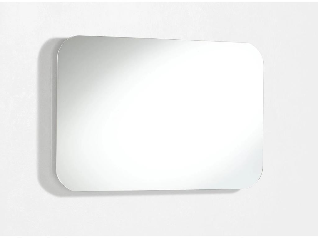 Zensova 80cm White Lacquered 3-Drawer Bathroom Vanity Unit and Lighted Mirror GGLX02428