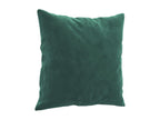 3-piece sofa set with dark green velvet cushions IEVD65492
