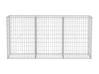 Gabion basket, galvanized steel, 200x30x100 OQEI77673