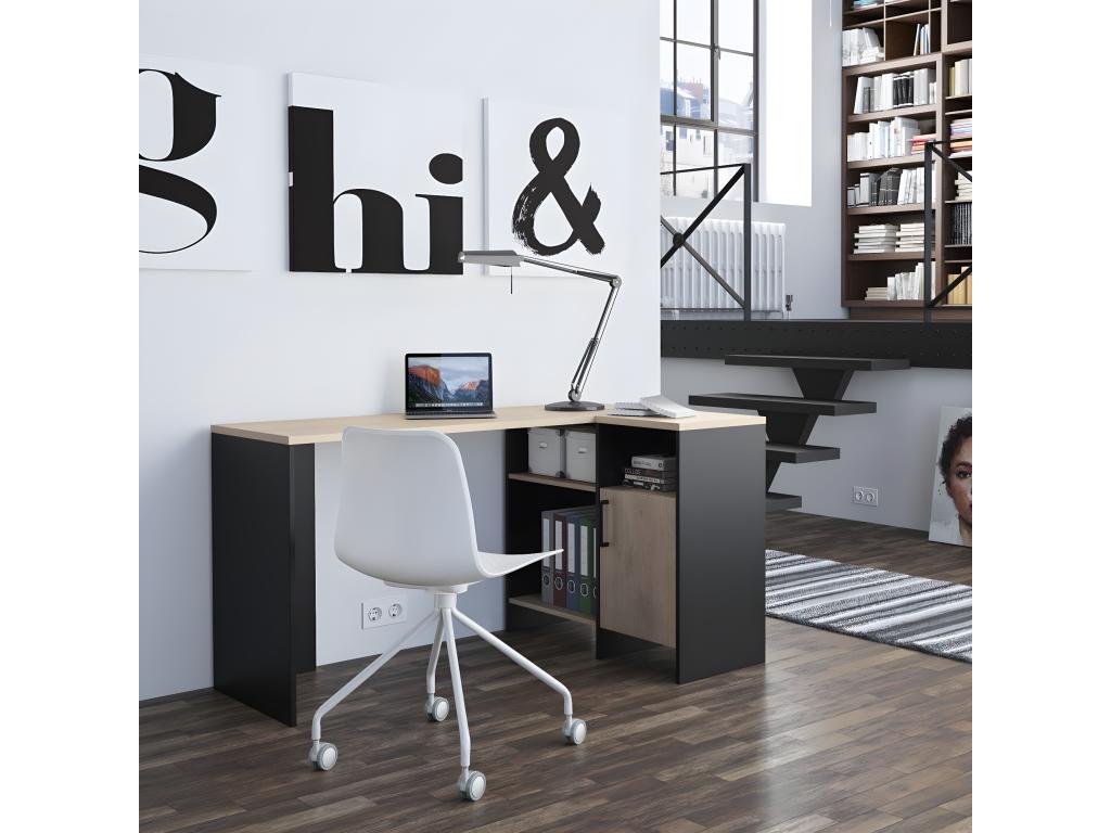 Liverpool Industrial Corner Desk - Made in France RXPL64602