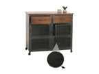Lumenao-N28 black brown chest of drawers YHHI46266