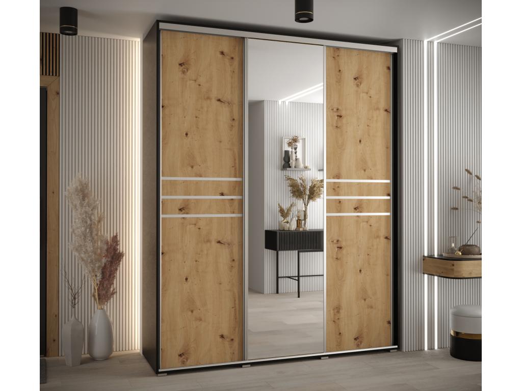 Zensova 11 Sliding Door Wardrobe 235.2/200/45 3 Doors JLAX65381