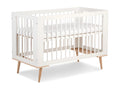 Zensova 120x60cm White Baby Cot with Removable Bars RJZE17973