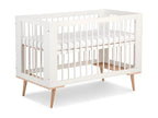 Zensova 120x60cm White Baby Cot with Removable Bars RJZE17973
