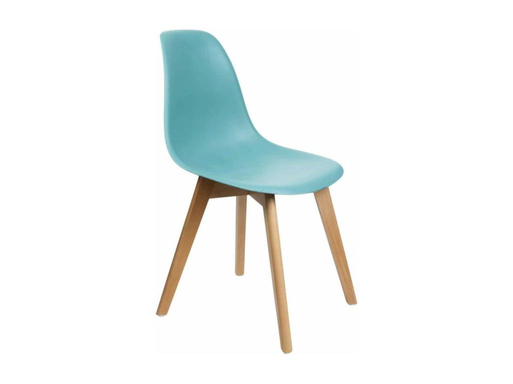 Set of 2 Zensova Scandinavian Chairs 82cm Blue UZNA39596