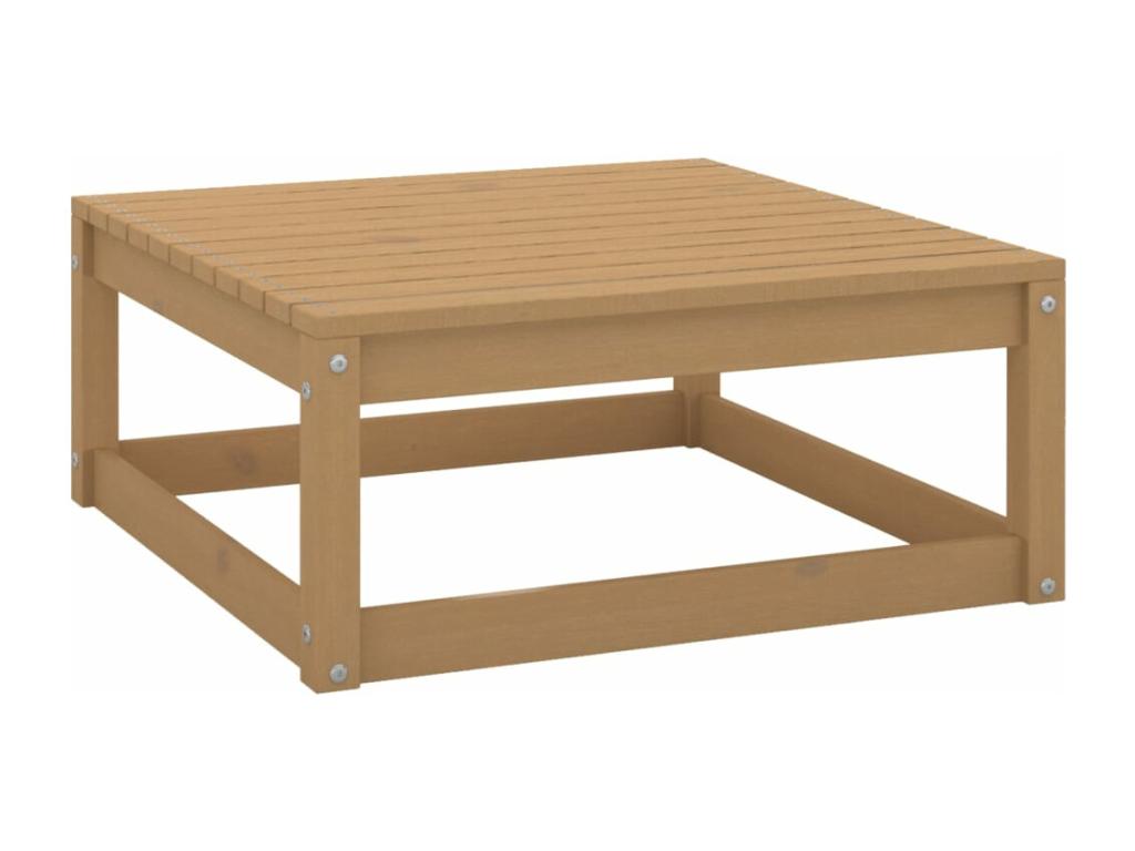 10-piece garden furniture set in solid pine wood GWQS57129