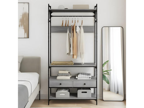 Zensova grey drawer unit 89x39x184.5 cm Zensovaengineering NGHR85680