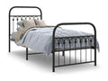 Zensova 80x200 cm Metal Bed Frame with Headboard/Footboard UGLW82554
