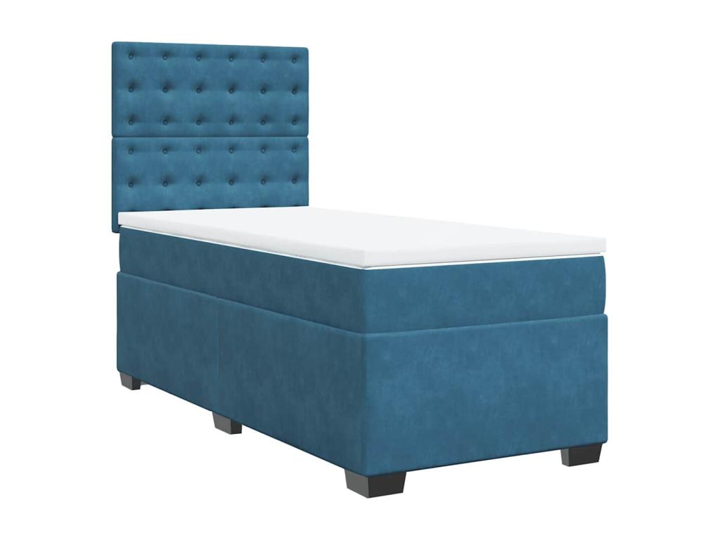 Zensova bed with blue mattress 100x200 cm HOKG62058