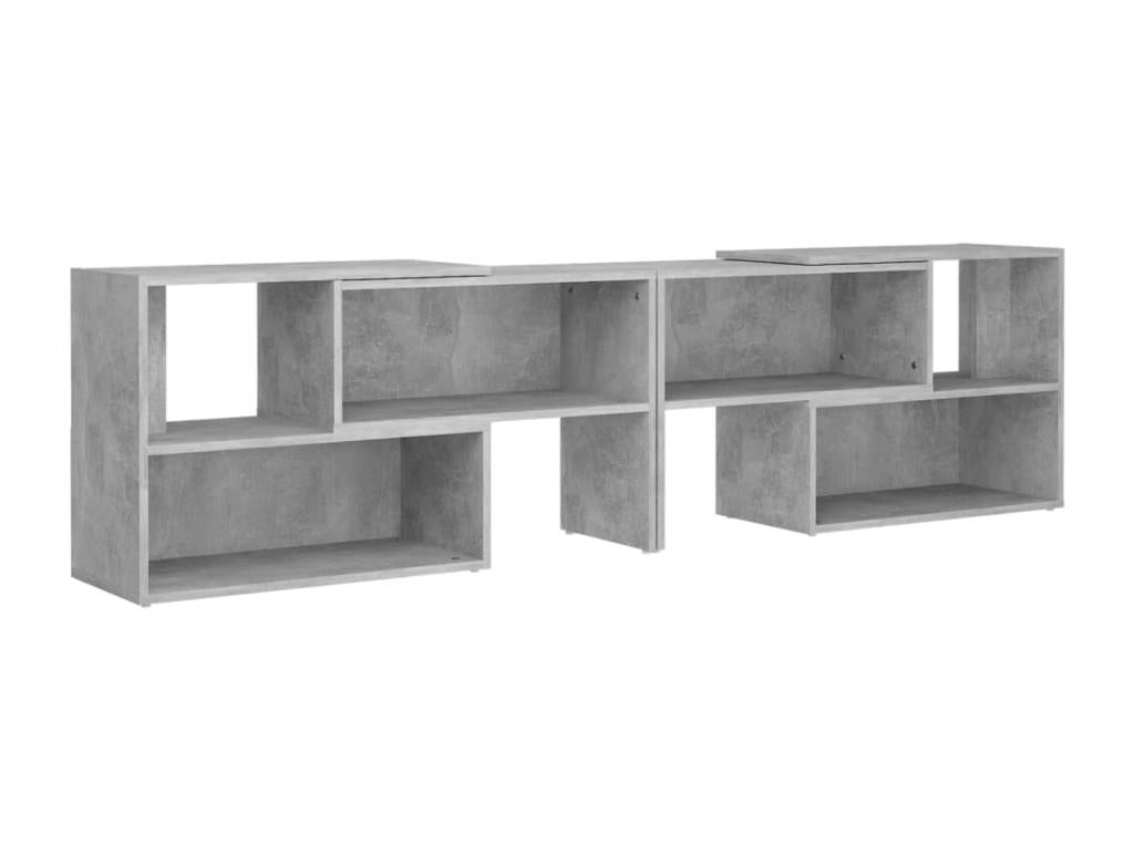 TV stand, concrete grey, 149x30x52 cm, engineered wood, URUY14247