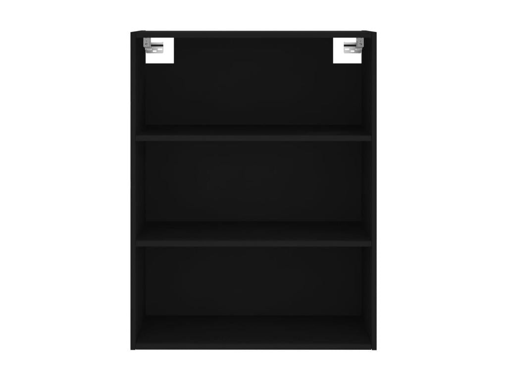 Highboard, Black, 69.5x34x180 cm, Engineered Wood, MWMZ77111