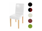 Zensova dining chair, kitchen chair, faux leather - white with light legs KJEA35127
