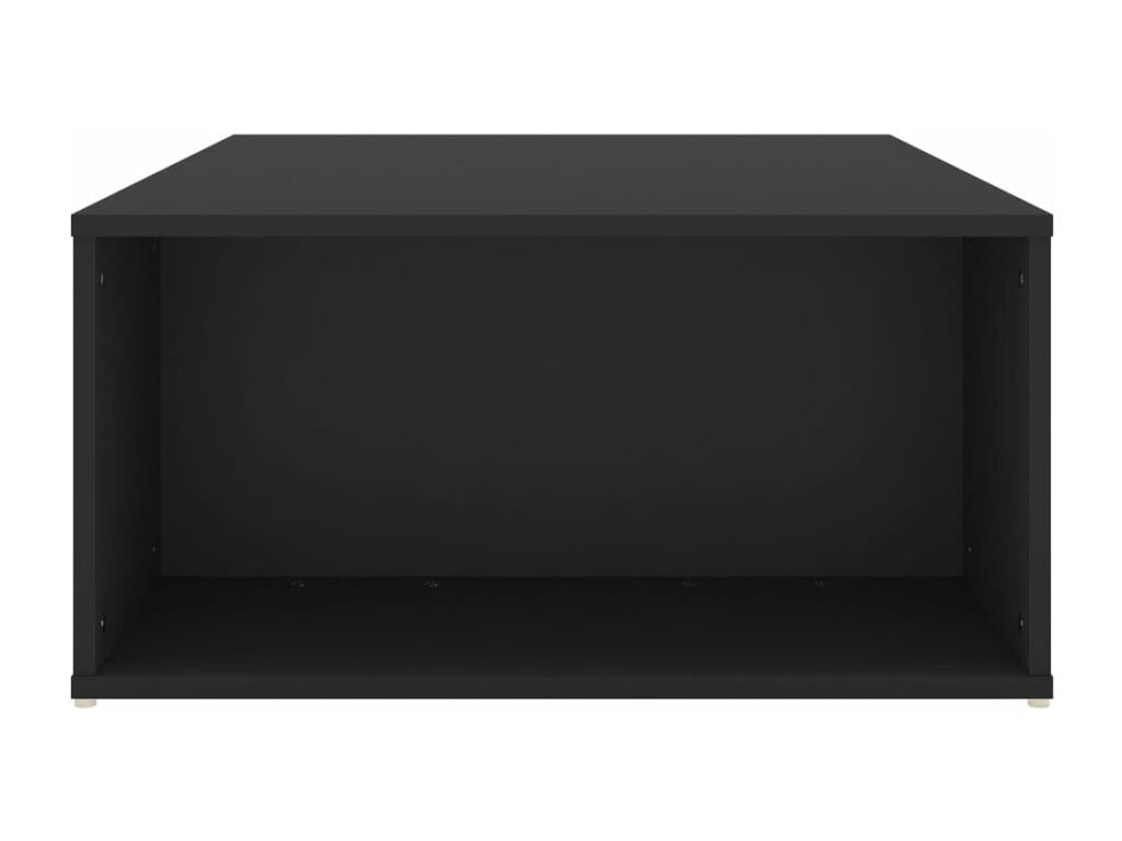 Black coffee table 90x67x33 cm engineered wood BUXW52242