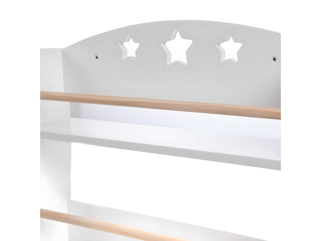 Children's star-shaped bookshelf PVWP48728