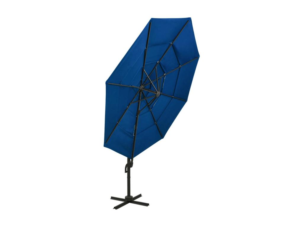 Blue aluminum 4-tier parasol 02 0008787 RKTQ88824
