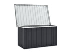 Anthracite garden storage box 149x99x93 cm RWUS79986